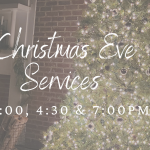 Christmas Eve Services