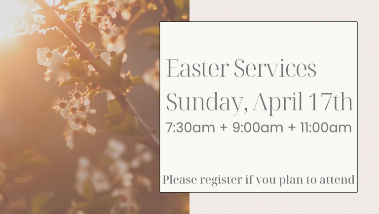 Read more about the article Easter Services