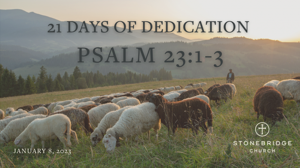 Psalm 23:1-3 Image