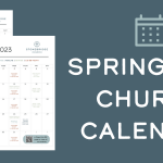 April – May, 2023 Church Calendar