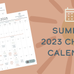 Summer 2023 Calendars