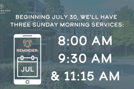 FAQ: New Service Times Beginning July 30