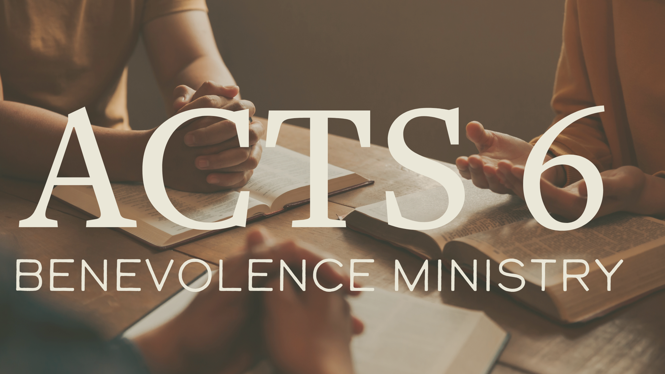 You are currently viewing Volunteers Needed to Support Our Acts 6 Ministry