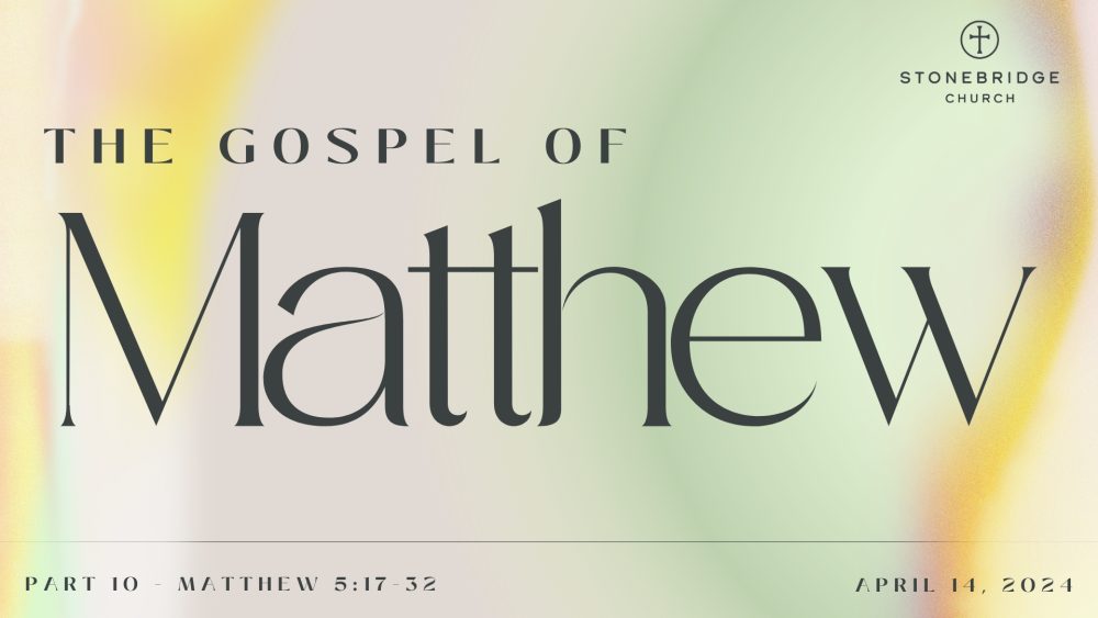 Matthew 5:17-32 Image