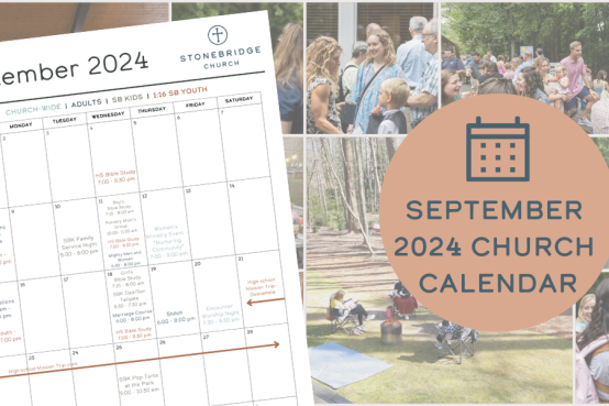 Sept. 2024 Church Calendar