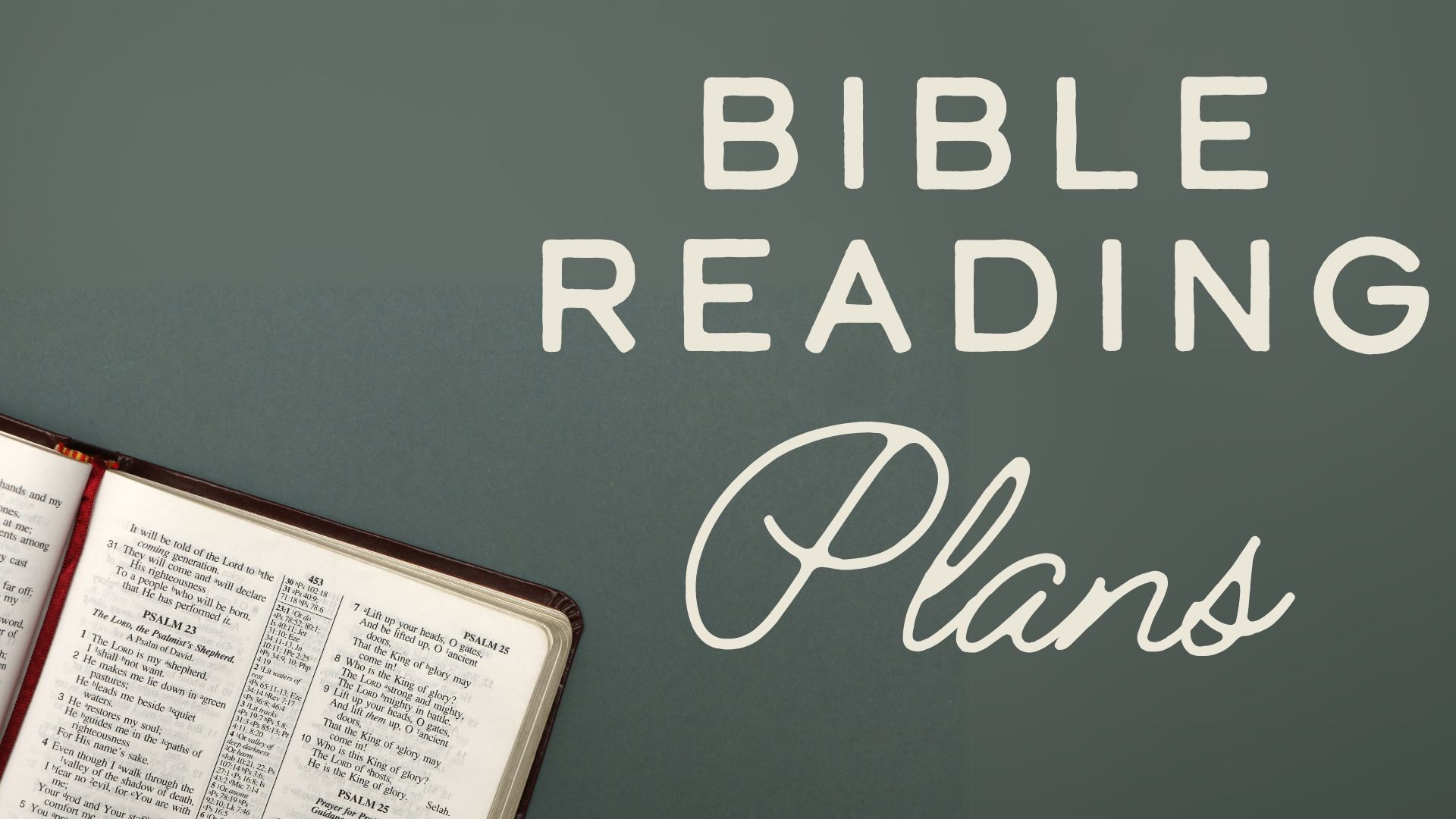 You are currently viewing Bible Reading Plans